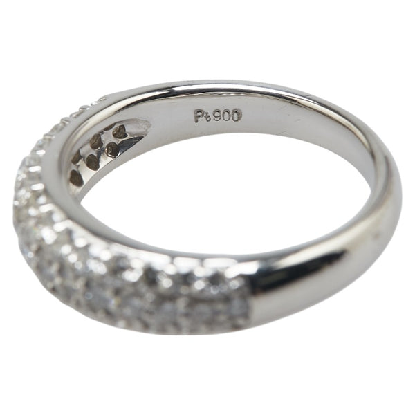 Pt900 プラチナ ダイヤ1.00ct リング 指輪 レディース 11号 【中古】
