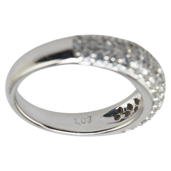 Pt900 プラチナ ダイヤ1.00ct リング 指輪 レディース 11号 【中古】