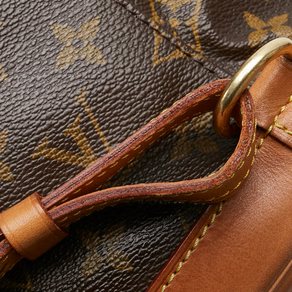 ルイ ヴィトン モノグラム モンスリGM リュック バックパック M51135 ブラウン PVC レザー レディース LOUIS VUITTON 【中古】