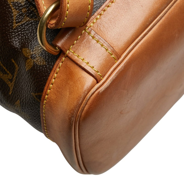 ルイ ヴィトン モノグラム モンスリGM リュック バックパック M51135 ブラウン PVC レザー レディース LOUIS VUITTON 【中古】