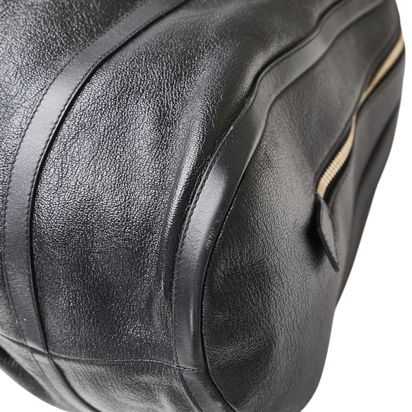 ブルガリ ハンドバッグ トートバッグ ブラック レザー レディース BVLGARI 【中古】