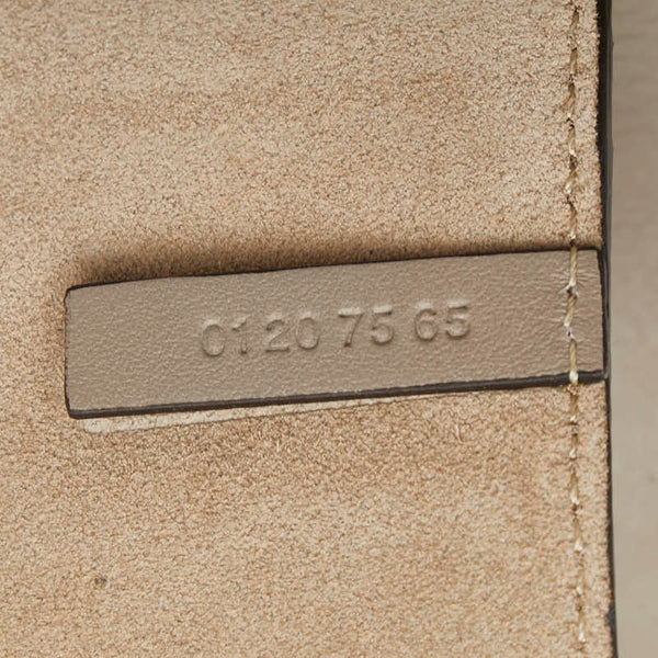 クロエ フェイ 斜め掛け ショルダーバッグ グレージュ レザー スウェード レディース Chloe 【中古】