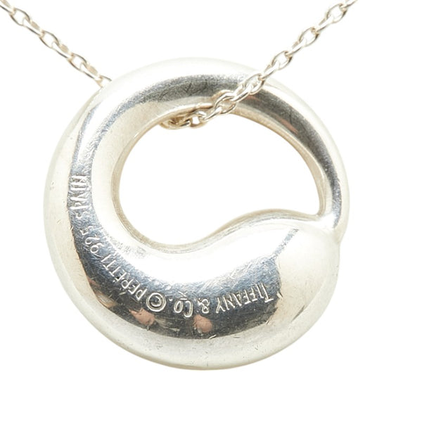ティファニー エターナルサークル ネックレス SV925 シルバー レディース TIFFANY&Co. 【中古】