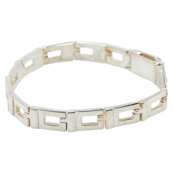 グッチ Gロゴ ブレスレット SV925 シルバー メンズ GUCCI 【中古】