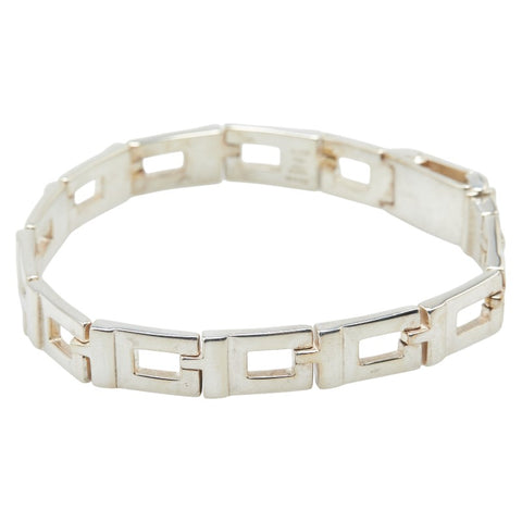 グッチ Gロゴ ブレスレット SV925 シルバー メンズ GUCCI 【中古】