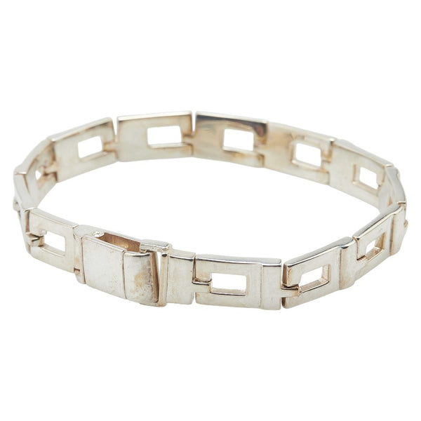 グッチ Gロゴ ブレスレット SV925 シルバー メンズ GUCCI 【中古】