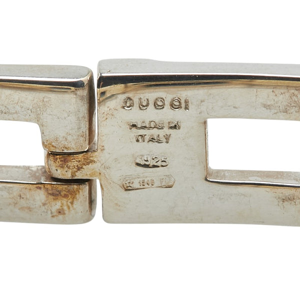 グッチ Gロゴ ブレスレット SV925 シルバー メンズ GUCCI 【中古】