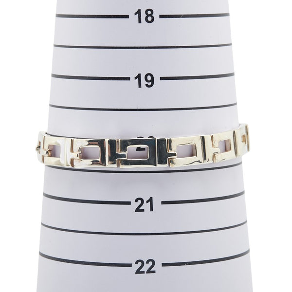 グッチ Gロゴ ブレスレット SV925 シルバー メンズ GUCCI 【中古】