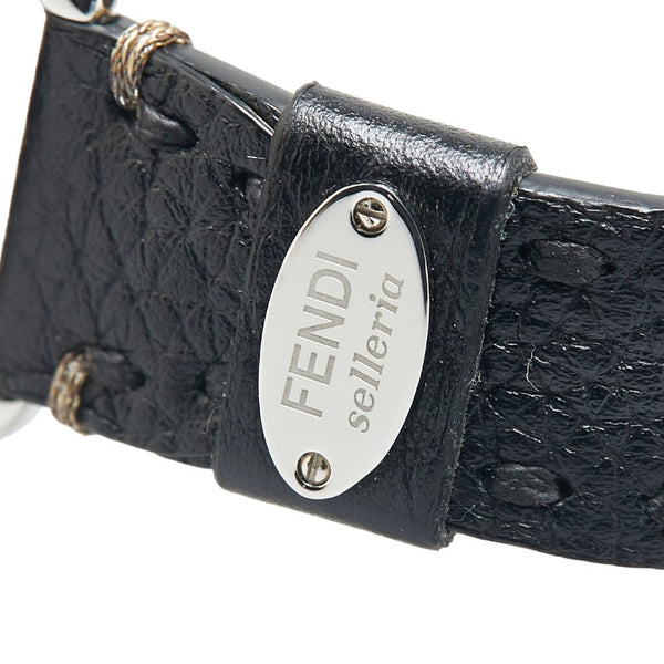 フェンディ セレリア スモールセコンド 腕時計 8100M クオーツ ホワイト文字盤 ステンレススチール レディース FENDI 【中古】