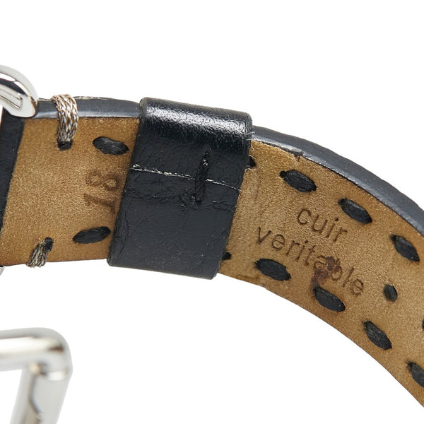 フェンディ セレリア スモールセコンド 腕時計 8100M クオーツ ホワイト文字盤 ステンレススチール レディース FENDI 【中古】