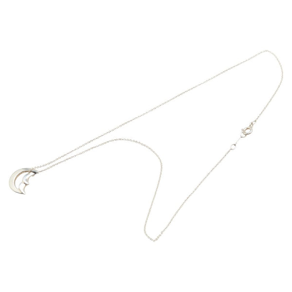 ティファニー クレセントムーン ネックレス SV925 シルバー レディース TIFFANY&Co. 【中古】