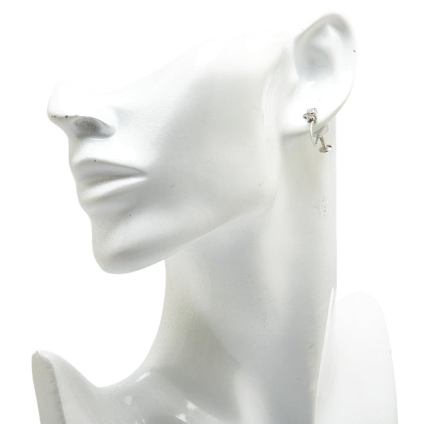 Pt900 プラチナ ダイヤ0.47ct イヤリング レディース 【中古】