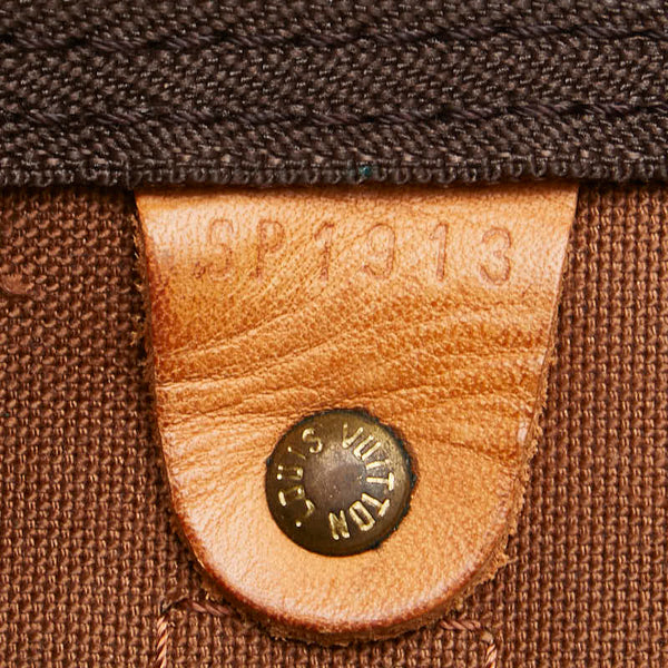 ルイ ヴィトン モノグラム キーポル50 ボストンバッグ トラベルバッグ M41426 ブラウン PVC レザー レディース LOUIS VUITTON 【中古】