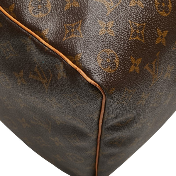 ルイ ヴィトン モノグラム キーポル50 ボストンバッグ トラベルバッグ M41426 ブラウン PVC レザー レディース LOUIS VUITTON 【中古】