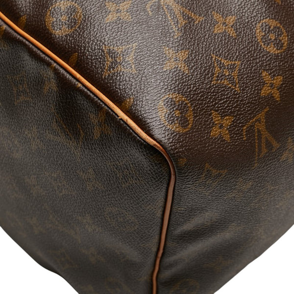 ルイ ヴィトン モノグラム キーポル50 ボストンバッグ トラベルバッグ M41426 ブラウン PVC レザー レディース LOUIS VUITTON 【中古】
