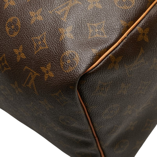 ルイ ヴィトン モノグラム キーポル50 ボストンバッグ トラベルバッグ M41426 ブラウン PVC レザー レディース LOUIS VUITTON 【中古】