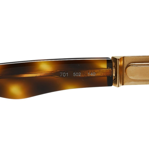 ブルガリ スクエア サングラス ブラウン プラスチック レディース BVLGARI 【中古】