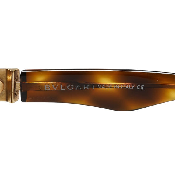 ブルガリ スクエア サングラス ブラウン プラスチック レディース BVLGARI 【中古】