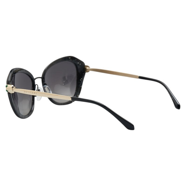 ブルガリ セルペンティ サングラス ブラック プラスチック レディース BVLGARI 【中古】