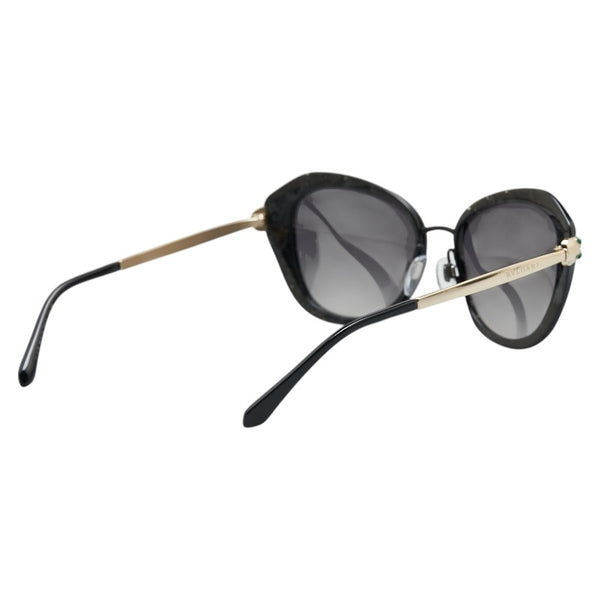ブルガリ セルペンティ サングラス ブラック プラスチック レディース BVLGARI 【中古】