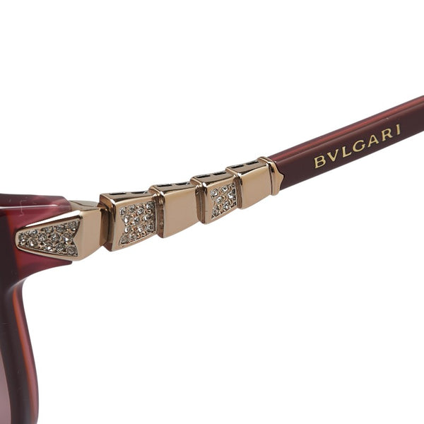 ブルガリ サングラス パープル プラスチック レディース BVLGARI 【中古】