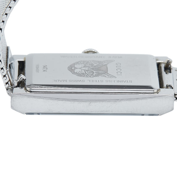 グッチ Gフレーム マザー オブ パール 腕時計 YA147401 クオーツ マルチカラー文字盤 ステンレススチール サファイヤガラス レディース GUCCI 【中古】