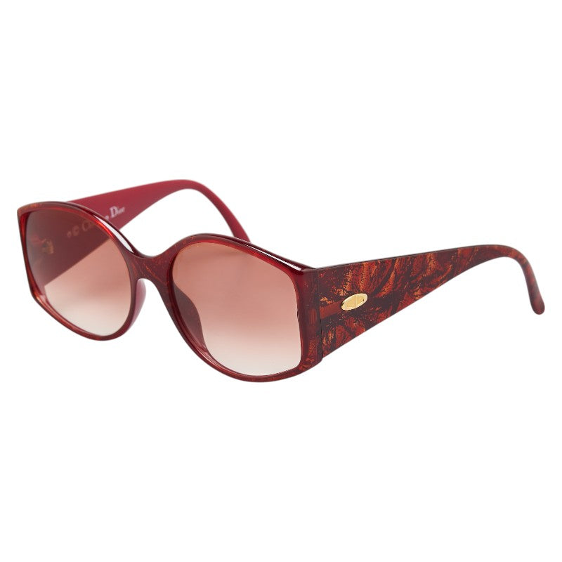 ディオール バタフライ サングラス 2435 レッド系 プラスチック レディース Dior 【中古】