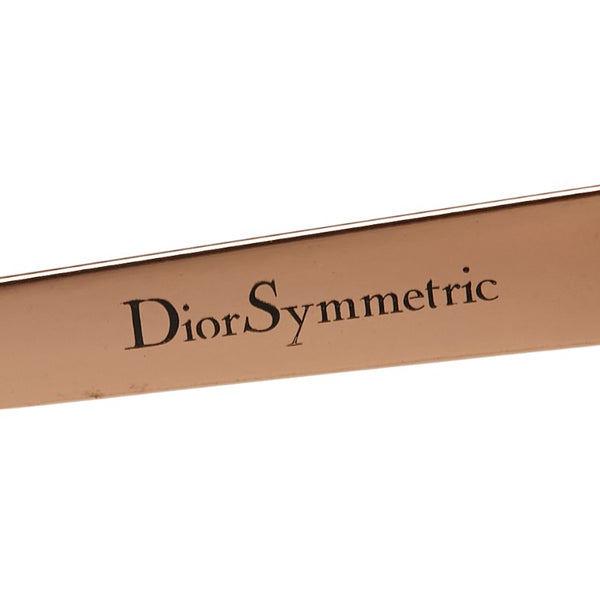 ディオール Symmetric サングラス ブルー ピンクゴールド メタル プラスチック レディース Dior 【中古】