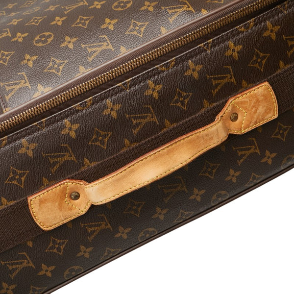 ルイ ヴィトン モノグラム ペガス55 スーツケース キャリーケース M23294 ブラウン PVC レザー レディース LOUIS VUITTON 【中古】