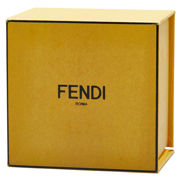フェンディ モンスター バグズ アイ ラインストーン リング 指輪 #M ゴールド メッキ フェイクパール レディース FENDI 【中古】