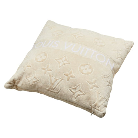 ルイ ヴィトン モノグラム LV バケーション クッション M78815 アイボリー コットン レディース LOUIS VUITTON 【中古】