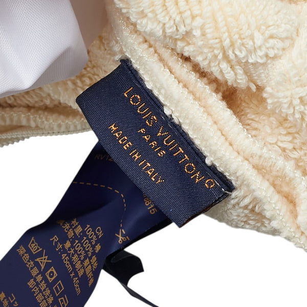 ルイ ヴィトン モノグラム LV バケーション クッション M78815 アイボリー コットン レディース LOUIS VUITTON 【中古】