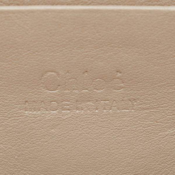クロエ フェイ 斜め掛け ショルダーバッグ グレージュ レザー スウェード レディース Chloe 【中古】