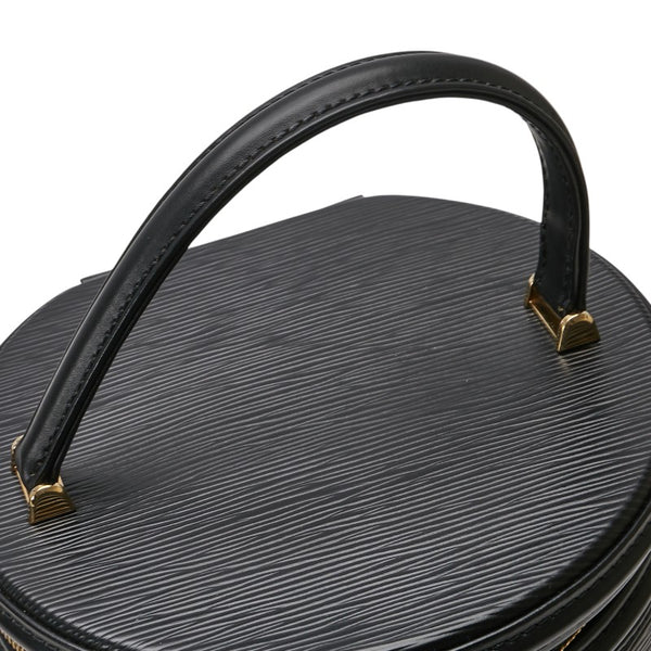 ルイ ヴィトン エピ カンヌ バニティバッグ ハンドバッグ M48032 ノワール ブラック レザー レディース LOUIS VUITTON 【中古】