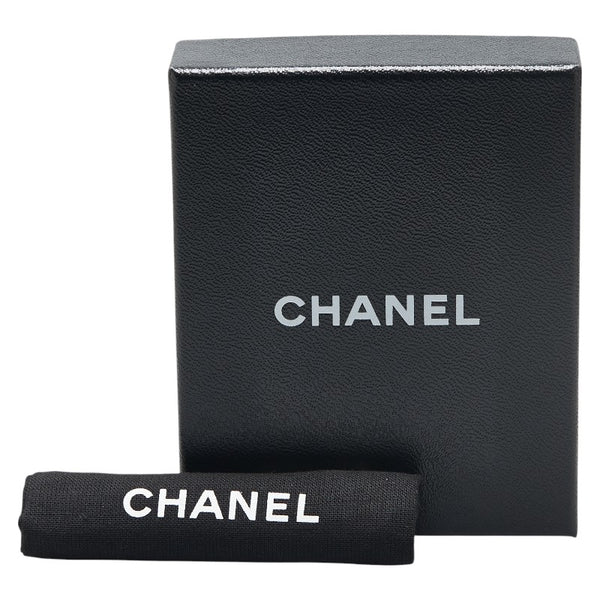 シャネル ロゴ バレッタ ヘアクリップ ゴールド メッキ レディース CHANEL 【中古】