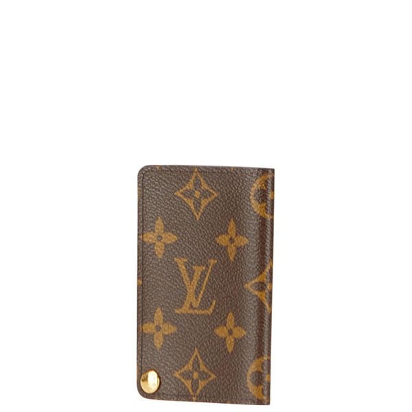 ルイ ヴィトン モノグラム ポルトカルト クレディ プレッシオン カードケース M60937 ブラウン PVC レザー レディース LOUIS VUITTON 【中古】