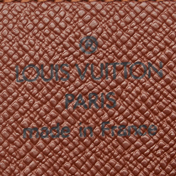 ルイ ヴィトン モノグラム ポルトカルト クレディ プレッシオン カードケース M60937 ブラウン PVC レザー レディース LOUIS VUITTON 【中古】