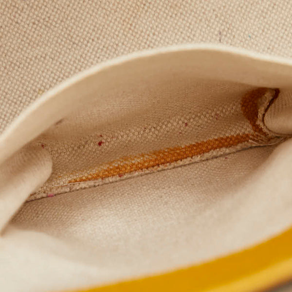 グッチ スウィング ショルダーバッグ トートバッグ 354408 イエロー レザー レディース GUCCI 【中古】