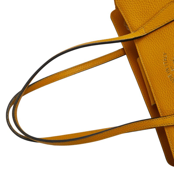 グッチ スウィング ショルダーバッグ トートバッグ 354408 イエロー レザー レディース GUCCI 【中古】