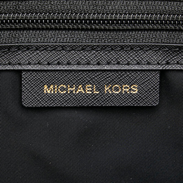 マイケルコース リュック バックパック ブラック ナイロン レザー レディース Michael Kors 【中古】