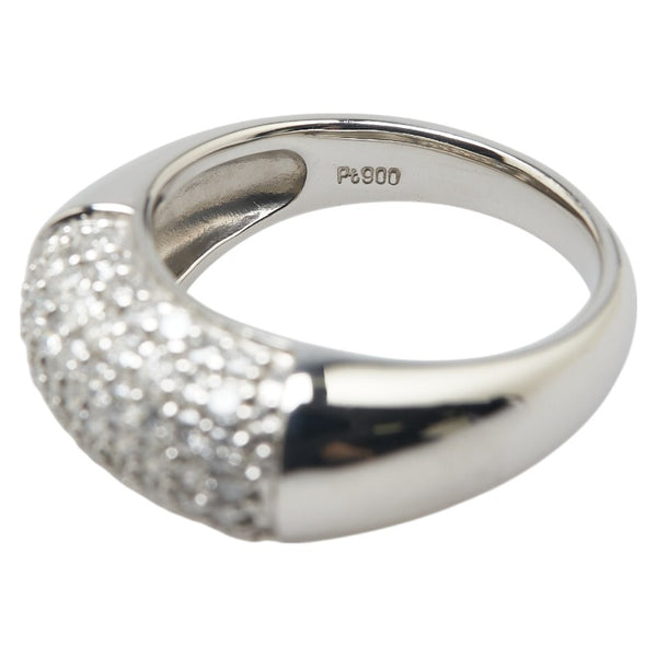 Pt900 プラチナ ダイヤ1.00ct リング 指輪 レディース 12.5号 【中古】