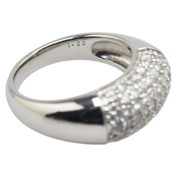Pt900 プラチナ ダイヤ1.00ct リング 指輪 レディース 12.5号 【中古】