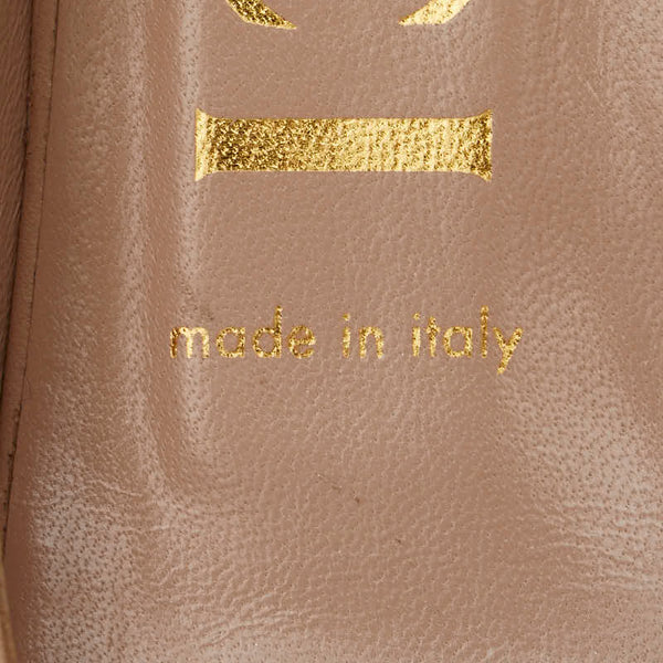 グッチ ホースビット パンプス サイズ：35 645600 ベージュ レザー レディース GUCCI 【中古】