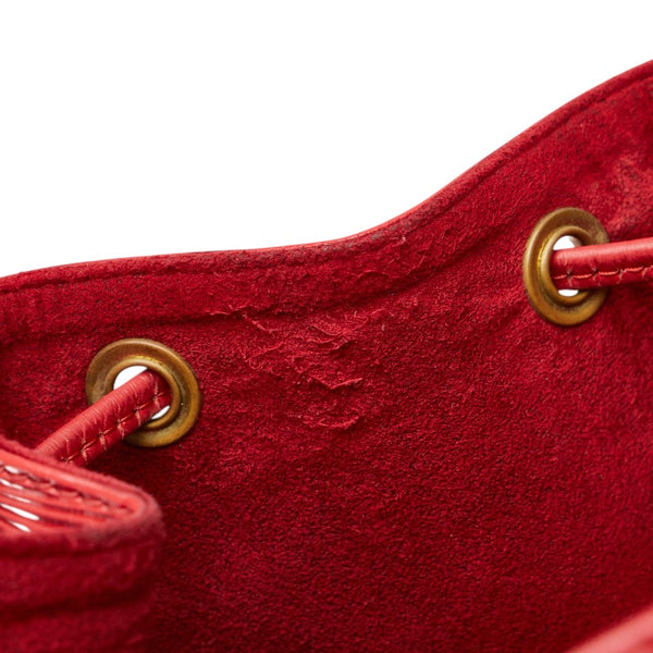 ルイ ヴィトン エピ プチノエ ワンショルダーバッグ M59017 カスティリアンレッド レザー レディース LOUIS VUITTON 【中古】