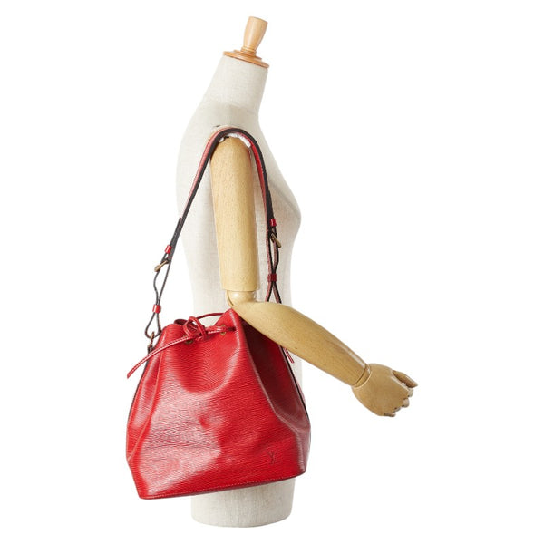 ルイ ヴィトン エピ プチノエ ワンショルダーバッグ M59017 カスティリアンレッド レザー レディース LOUIS VUITTON 【中古】