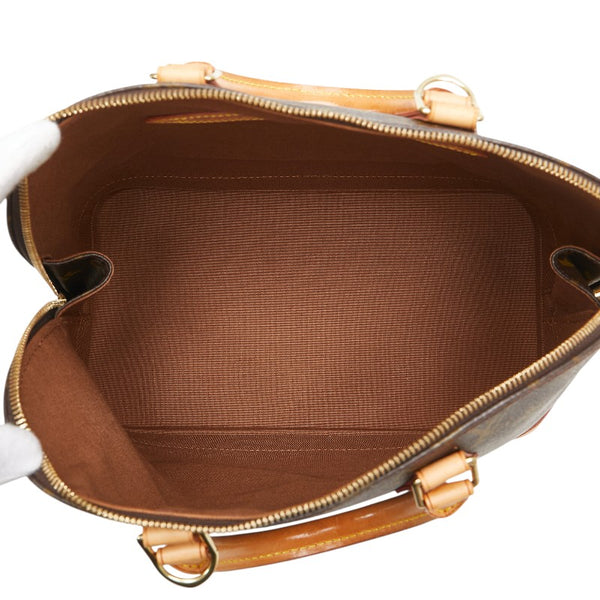 ルイ ヴィトン モノグラム アルマPM ハンドバッグ M51130 ブラウン PVC レザー レディース LOUIS VUITTON 【中古】