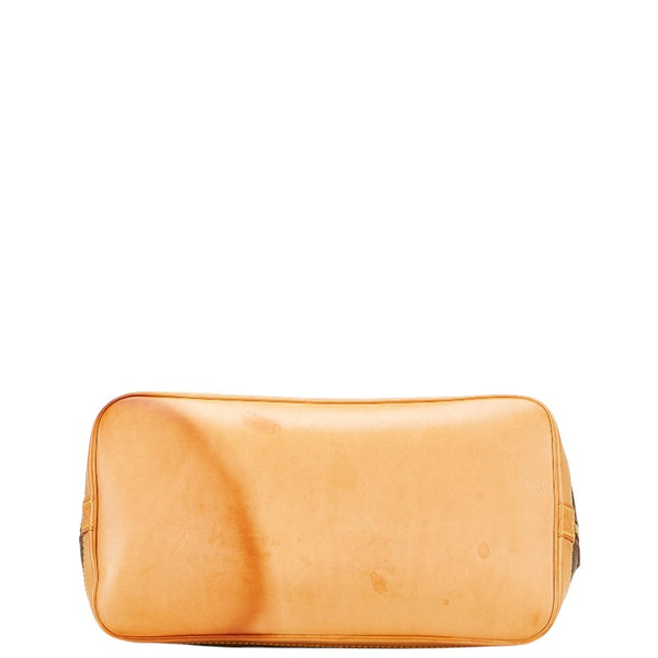 ルイ ヴィトン モノグラム アルマPM ハンドバッグ M51130 ブラウン PVC レザー レディース LOUIS VUITTON 【中古】