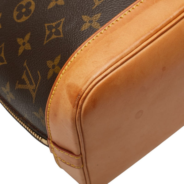 ルイ ヴィトン モノグラム アルマPM ハンドバッグ M51130 ブラウン PVC レザー レディース LOUIS VUITTON 【中古】