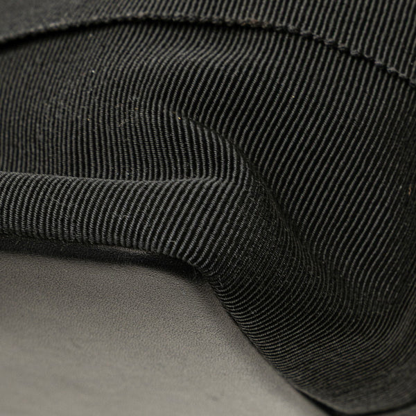 サルヴァトーレフェラガモ ヴァラ チェーン トートバッグ ショルダーバッグ AU-21 5252 ブラック キャンバス レザー レディース Salvatore Ferragamo 【中古】