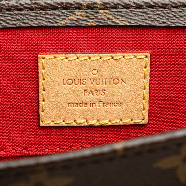 ルイ ヴィトン モノグラム サックプラBB ハンドバッグ ショルダーバッグ 2WAY M45847 ブラウン PVC レザー レディース LOUIS VUITTON 【中古】